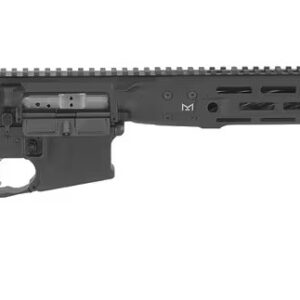 Side view of a modern rifle