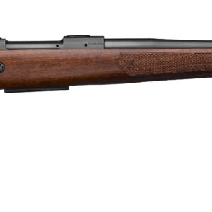 Side view of a hunting rifle