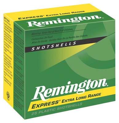 Remington Express Extra Long Range shotgun shells box