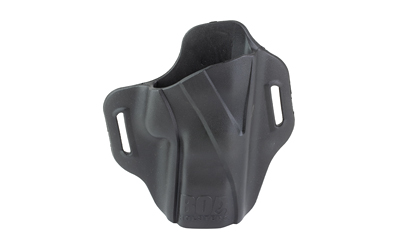 Black holster for secure firearm storage