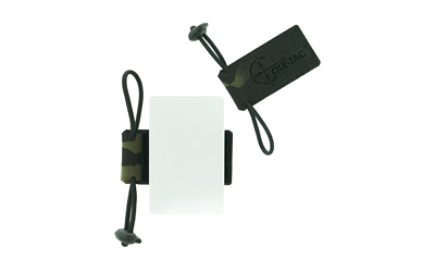 Camo-patterned wallet with white card holder