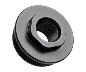 Black threaded pipe fitting for plumbing