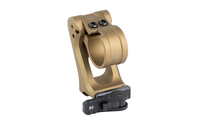 Gold tactical scope mount with adjustable clamp