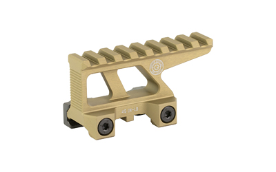 Tactical rail mount in matte bronze finish.