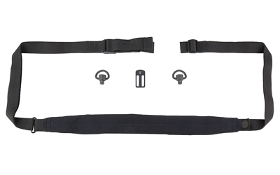 Black adjustable strap with mounting hardware.