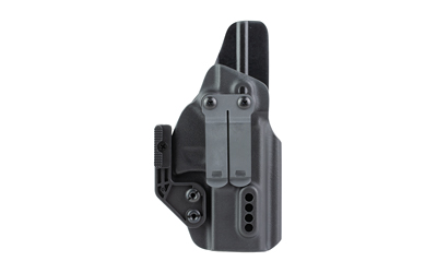 Side view of a black holster