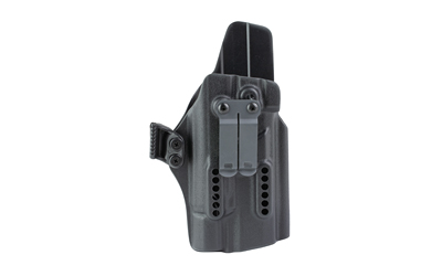 Black tactical gun holster side view