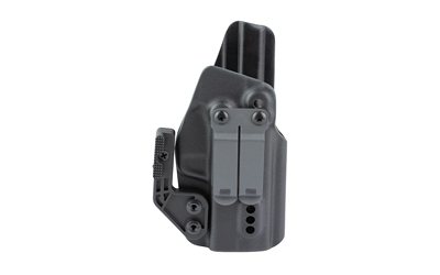 Side view of a tactical holster.