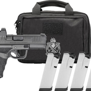 Springfield Armory pistol with magazine and case