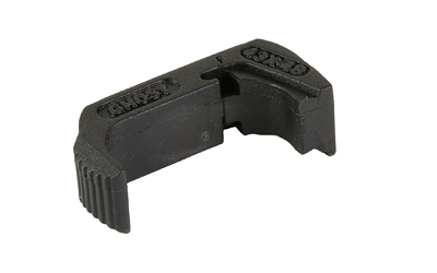 Black plastic tool with grip for adjustments