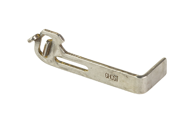 Metal tool with a hook for various uses.