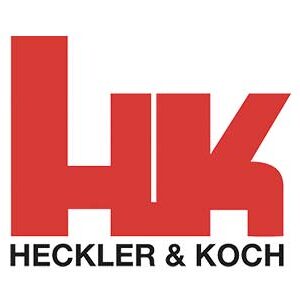 Heckler & Koch logo in red and black.