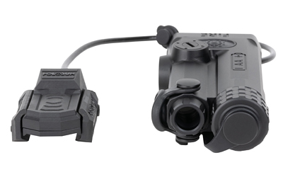 Tactical flashlight with remote switch attachment