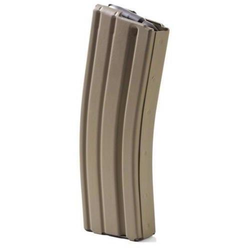 ASC AR Family Rifle Magazine Black Follower Dark Earth Stainless Steel .223 Remington 30/rd