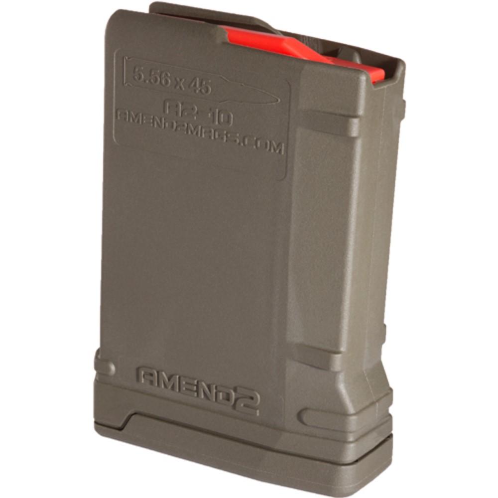 5.56x45 ammunition magazine in tan color.