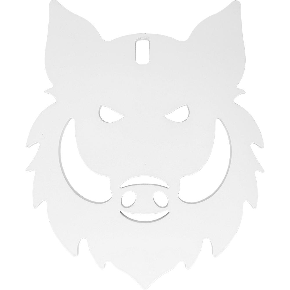 Birchwood Casey AR500 3/8" Steel 1 Hole Animal Silhouette Target Boar's Head 1/ct