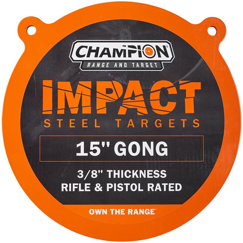 15-inch steel target for rifle and pistol shooting