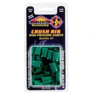 Harvester Muzzleloading 50 Cal. Crush Rib Sabots Fit 44 Cal. Bullets 50/pk