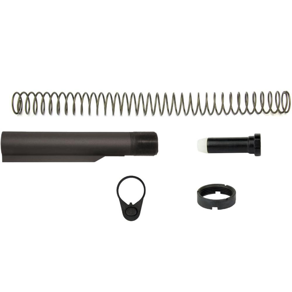 TacFire AR-10 Carbine Buffer Tube Kit / Reg End Plate