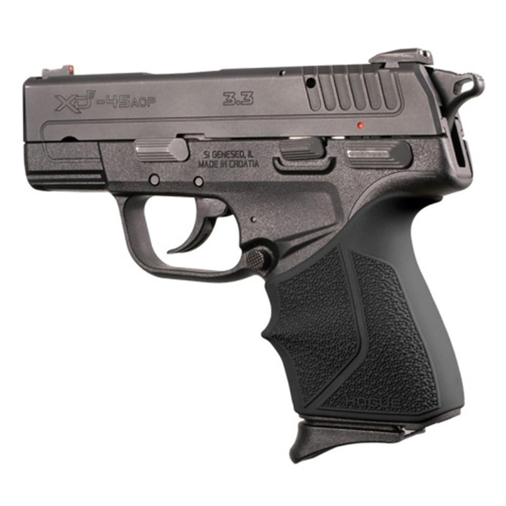 Hogue Handall Beavertail Grip Sleeve for Springfield XD-E 9/45 Black