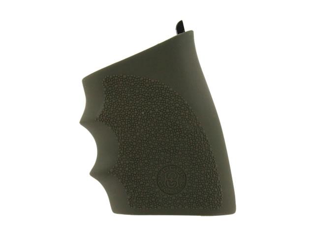 Hogue Handall Hybrid Grip Sleeve - S&W M&P 9mm 40 S&W .357 Sig OD Green