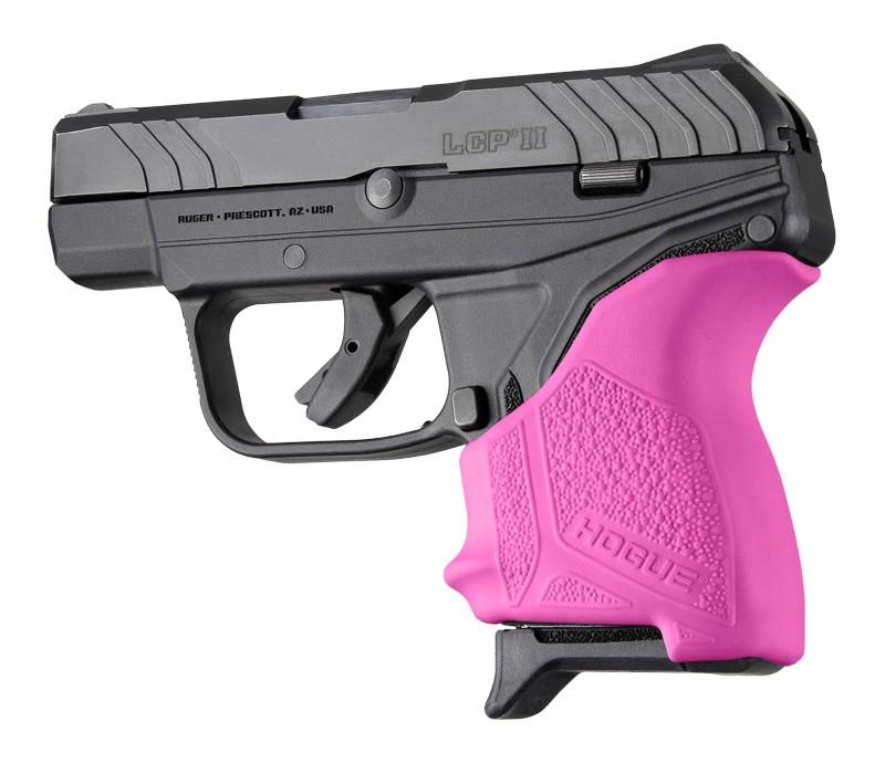Hogue HandAll Beavertail Grip Sleeve Ruger LCP II-Pink