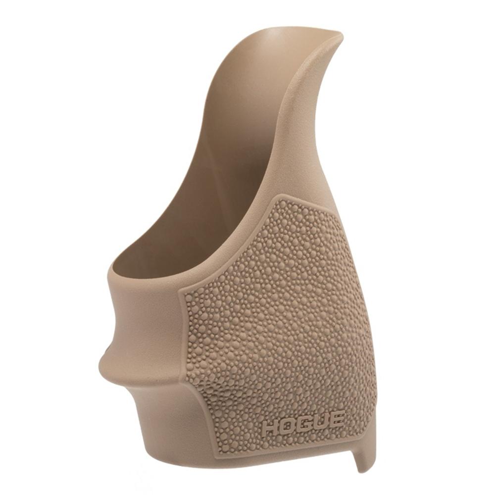 Beige textured grip for improved firearm handling