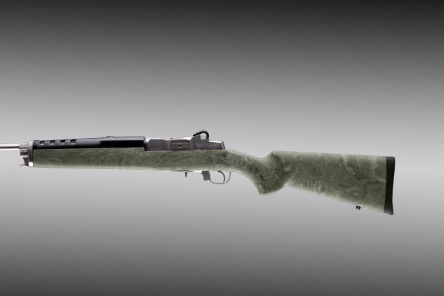 Hogue Ruger Mini-14/30 Stock for Post 180 Serial Numbers - Ghillie Green