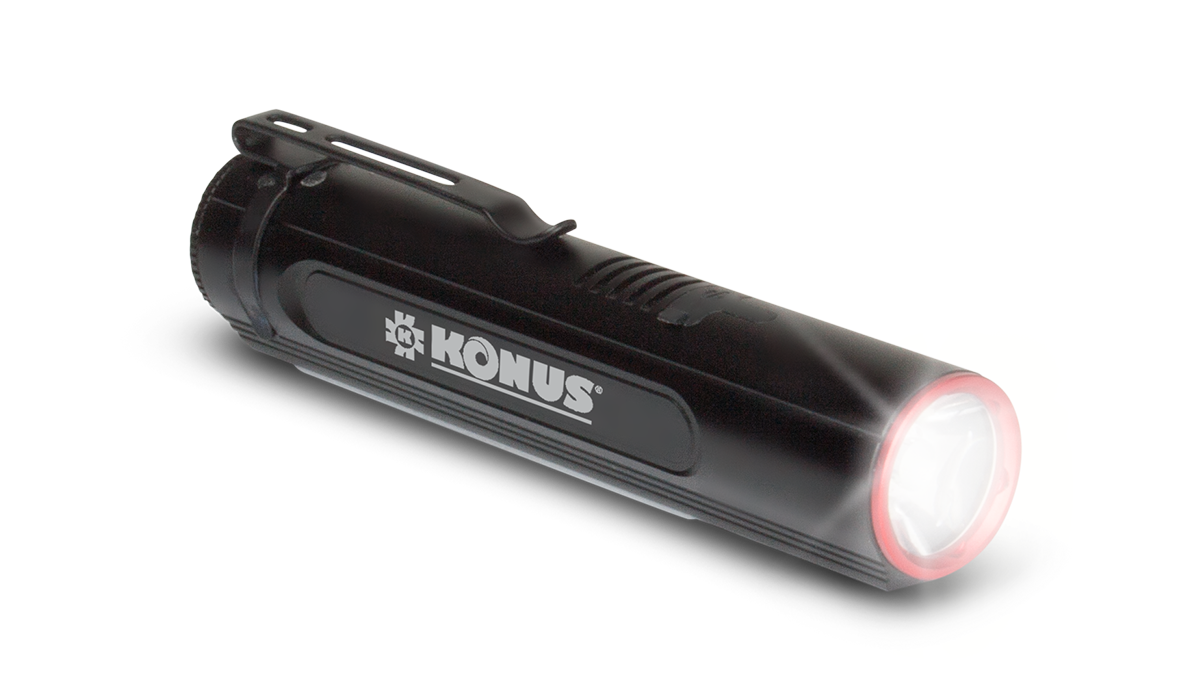 Konus Konuslight-2K Rechargeable Flashlight/Lantern 1000 Lumen & 2000 Lumen Turbo