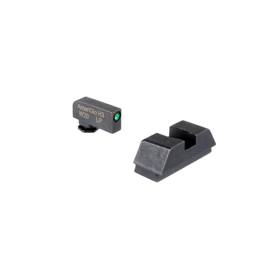 AmeriGlo H3 gun sight set for accurate aiming.