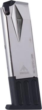 Mec-Gar Handgun Magazine Ruger P85/89/93/94/95/PC9 9mm HT Nickel 10 rds