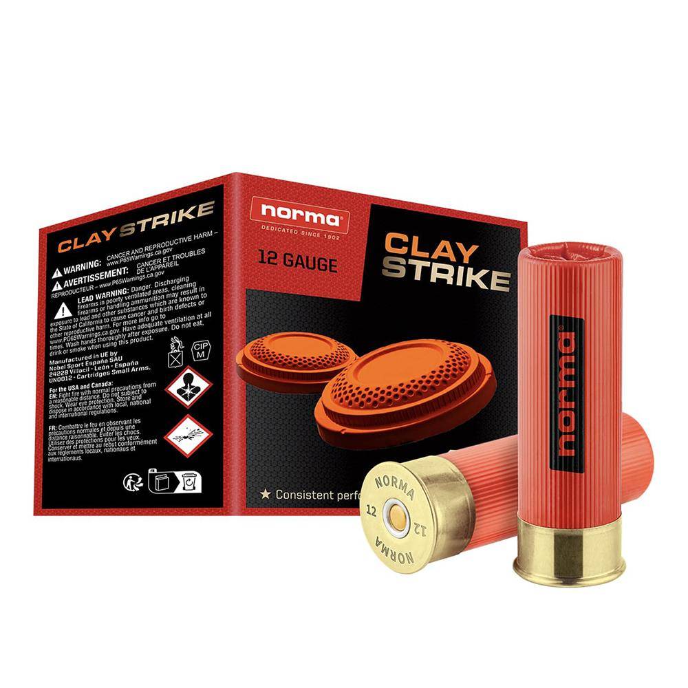 Box of 12 gauge clay shooting cartridges