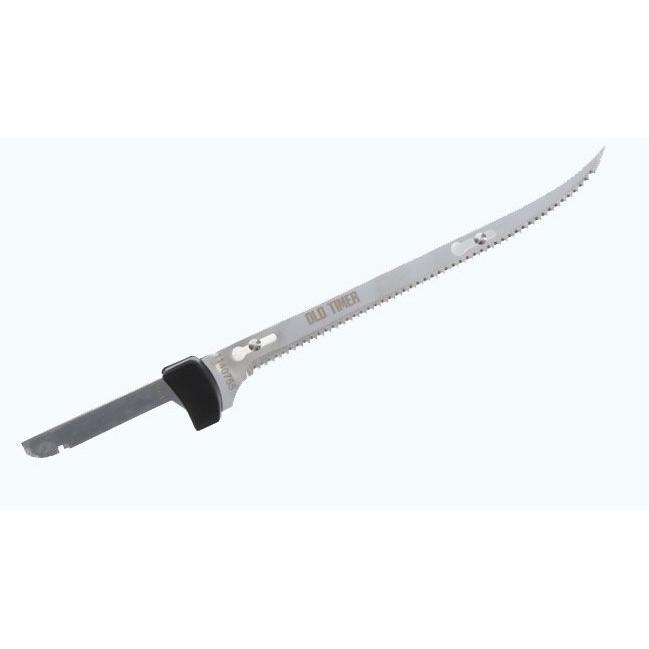 Curved stainless steel fillet knife for fishing