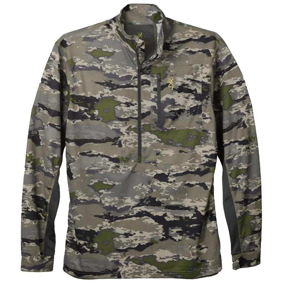 Browning Early Season 3/4 Zip Shirt Ovix XL