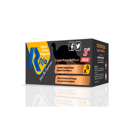 Rio Royal Turkey ammunition packaging with features