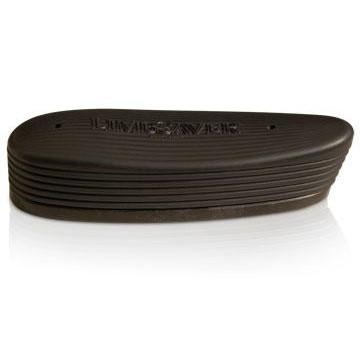 Black rubber shoe sole with ridged design