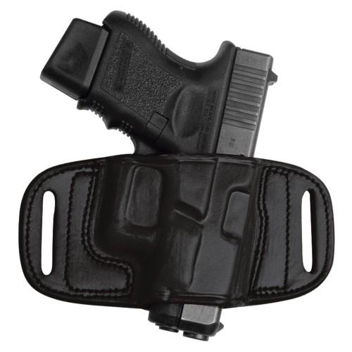 Tagua Gunleather Quick Draw Belt Holster for Glock 19/23/32/38 Black Right Hand