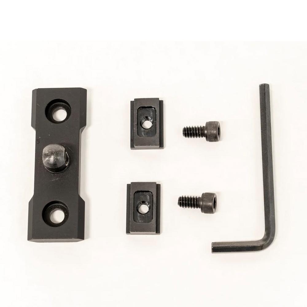 Grovtec Anschutz T-Nut Rail Adaptor Set Black