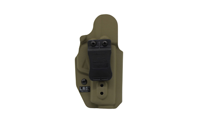 Olive green holster with clip
