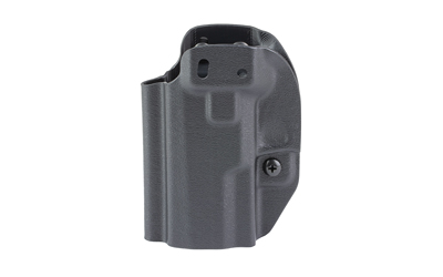 Black firearm holster side view