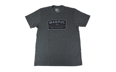 Gray Magpul t-shirt with logo design.