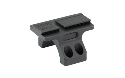 Black accessory mounting rail for tactical equipment.