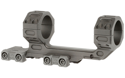 Gray scope mount with adjustable rings