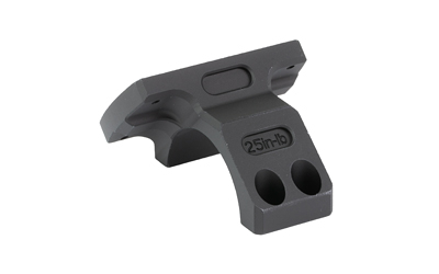 Gray 25lb weightlifting plate adapter.