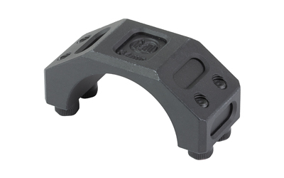 Black tactical scope mount for firearms