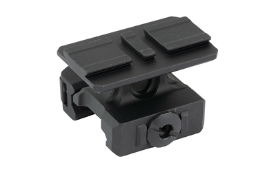 Black tactical equipment mount for accessories