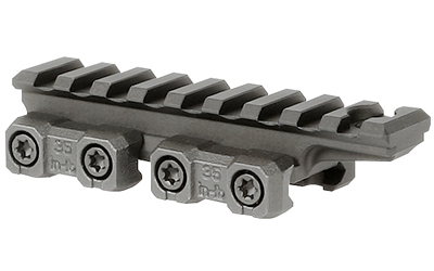 Tactical rail mount for accessories and attachments.