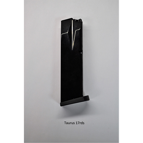 Taurus 17-round magazine on a white background.