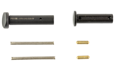 Gunsmithing parts including pins and springs.