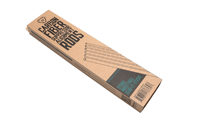 Pack of carbon fiber support alignment rods.